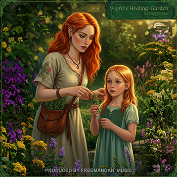 Veyra's Healing Garden CD Cover