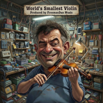 WORLD'S SMALLEST VIOLIN cover art
